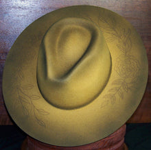 Load image into Gallery viewer, The Dirty Rose Distressed Fedora