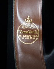 Load image into Gallery viewer, Vintage Vienna Hat Co. Homburg