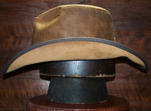 Cyclone Genuine Leather Cowboy Hat