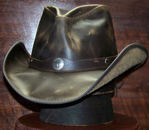 The Western Leather Cowboy Hat