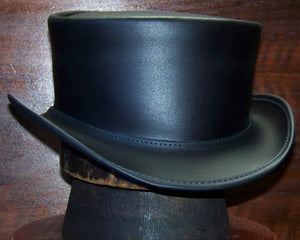 The Marlow Leather Top Hat
