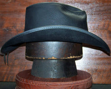 Load image into Gallery viewer, The Cyclone Leather Cowboy Hat
