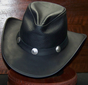 The Cyclone Leather Cowboy Hat