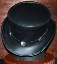 Load image into Gallery viewer, The Marlow Buffalo Leather Top Hat
