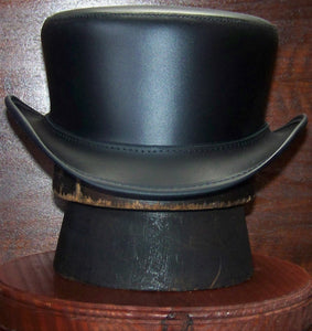 The Bromley Leather Top Hat Un-band