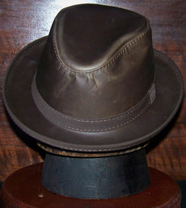 The Soho Leather Fedora