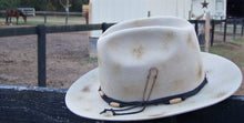 Load image into Gallery viewer, The Huck Distressed Cowboy Hat
