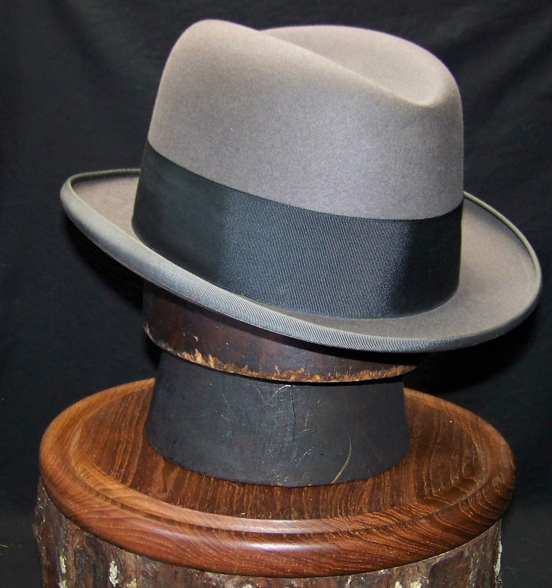 Vintage 1960's Dobbs Homburg – Somewhat Vintage Hats